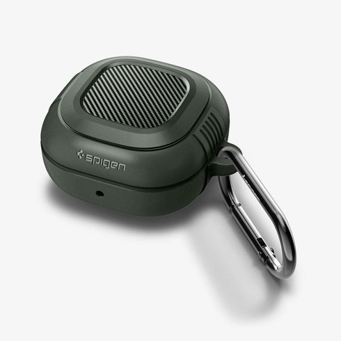 ASD01276 - Galaxy Buds 2 Pro / 2 / Pro / Live Case Rugged Armor in matte black showing the top